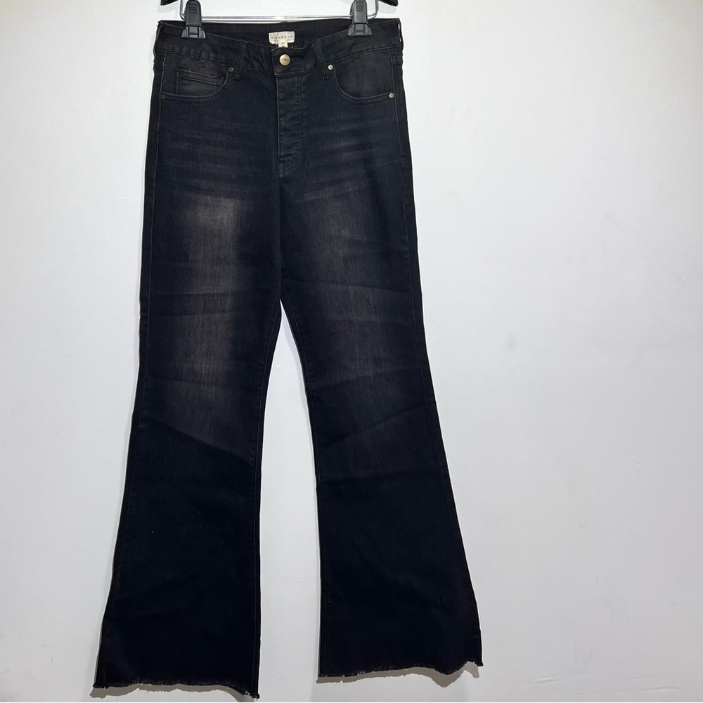 HIGH NOON TROUSER FLARE Size 30 Color Black
